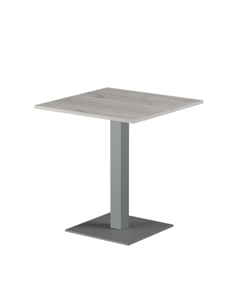 Stolik Alfa S szary blat laminowany