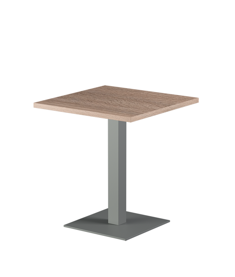 Stolik Alfa S szary blat laminowany