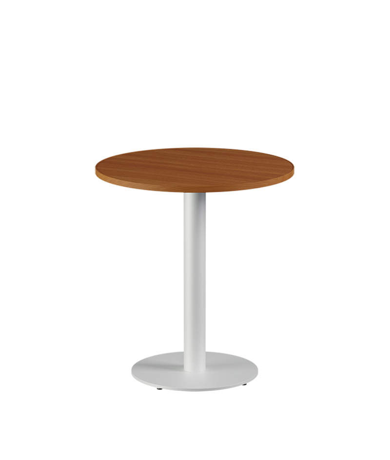 Stolik Alfa R biały blat laminowany