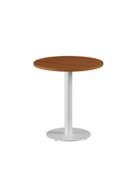 Stolik Alfa R biały blat laminowany