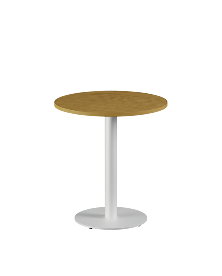 Stolik Alfa R biały blat laminowany