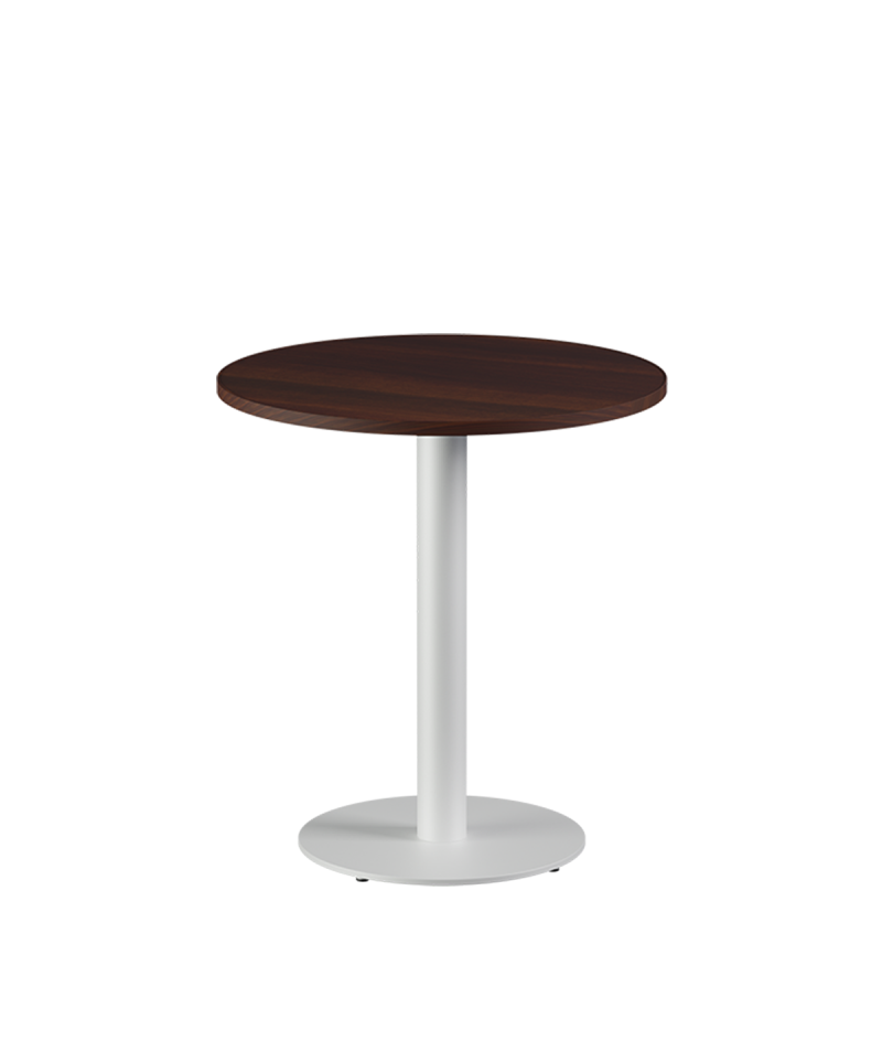 Stolik Alfa R biały blat laminowany