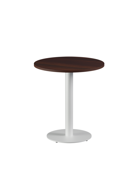 Stolik Alfa R biały blat laminowany