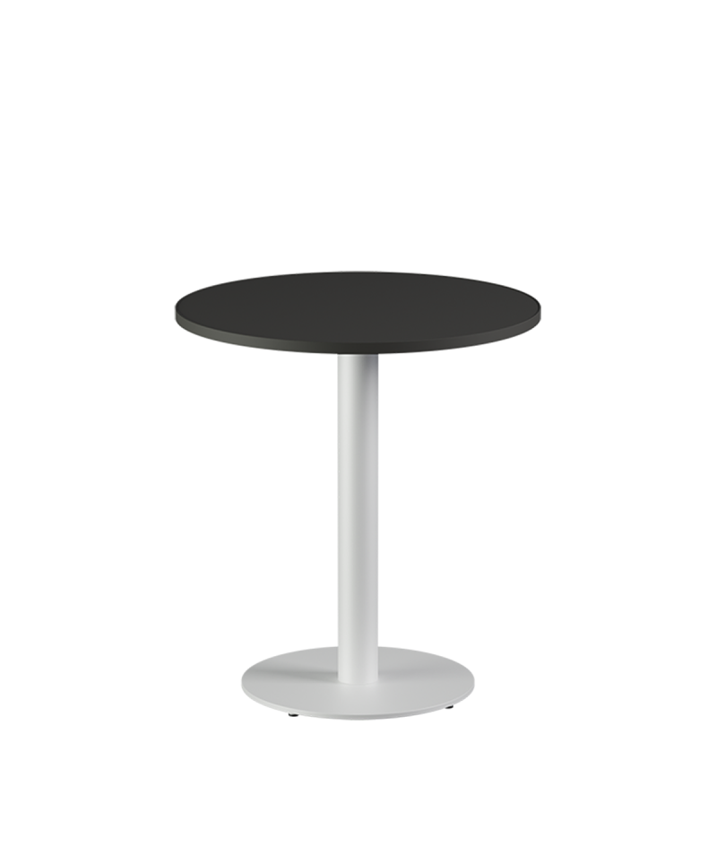 Stolik Alfa R biały blat laminowany