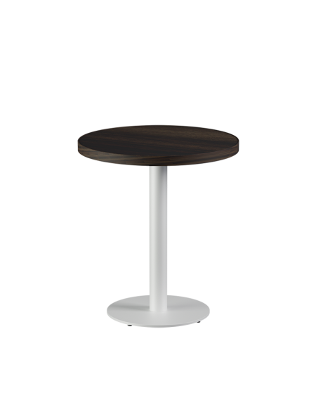 Stolik Alfa R biały blat laminowany