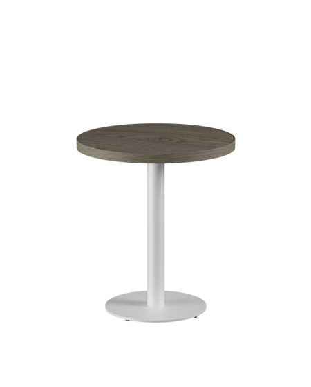 Stolik Alfa R biały blat laminowany