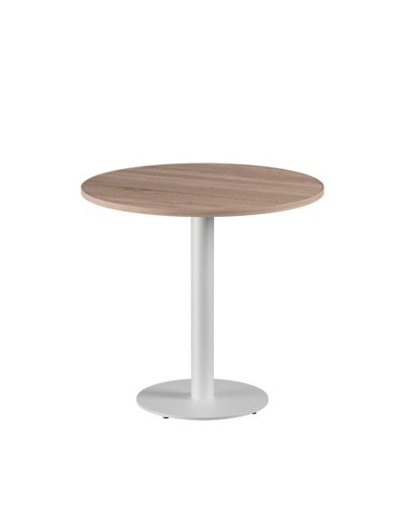 Stolik Alfa R biały blat laminowany