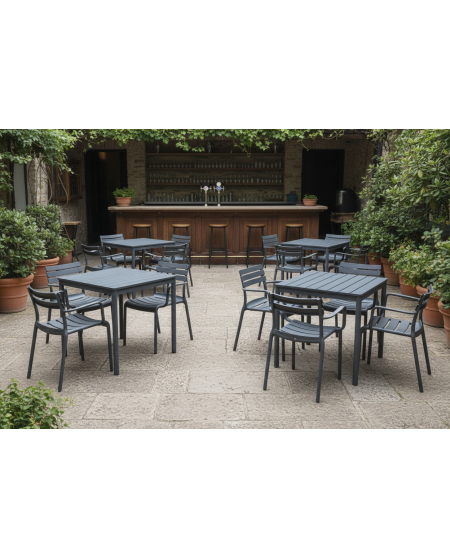 Krzesło Velo antracytowe