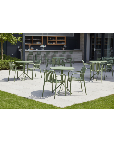 Krzesło Verticale zielone