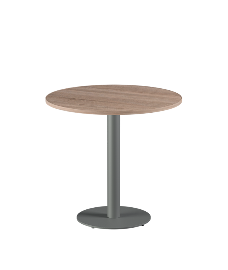 Stolik Alfa R szary blat laminowany