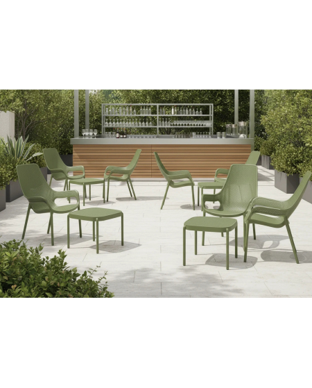 Krzesło Aero Lungo zielone