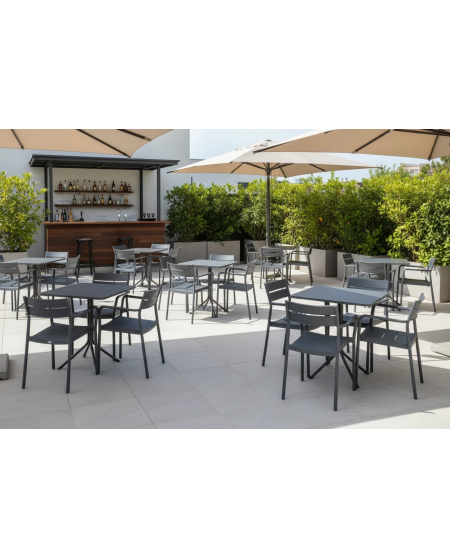 Krzesło Capri Arm czarne