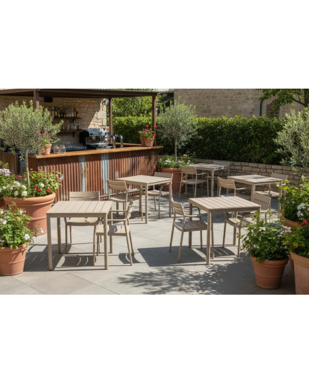 Krzesło Capri Arm beżowe