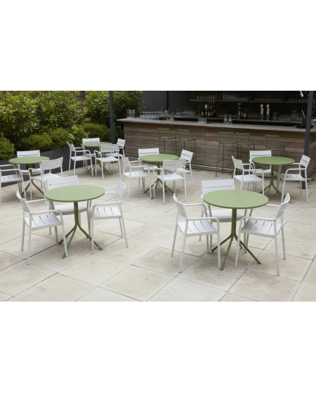 Krzesło Capri Arm popielate