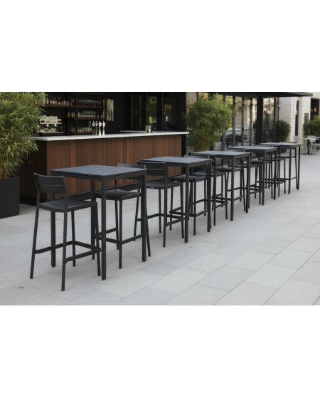 Krzesło Capri Bar czarne