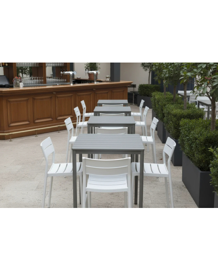 Krzesło Capri Bar popielate