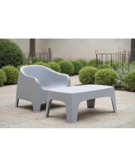 Stolik Duna-T 98x59 jasnoszary