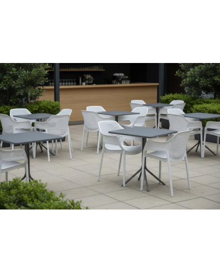 Stolik Prato 70x70 ciemnoszary