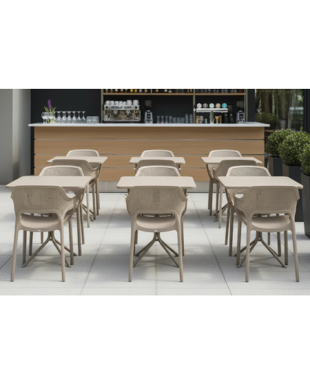 Stolik Prato 70x70 beżowy