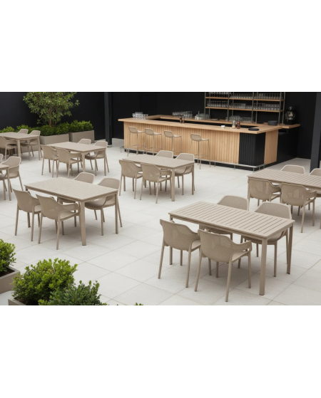 Stolik Terrazza 140x85 beżowy