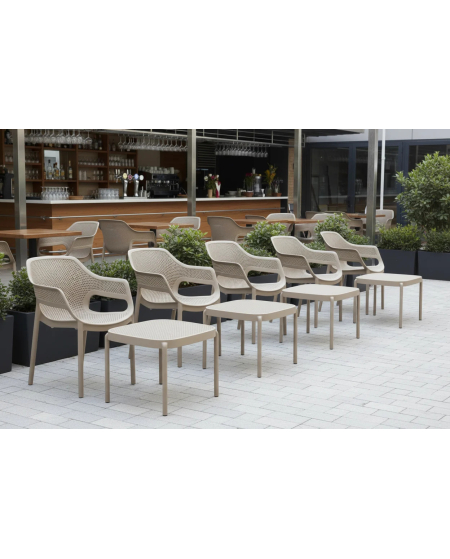 Stolik Aria 46x45 beżowy