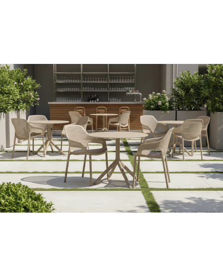 Stolik Prato R beżowy