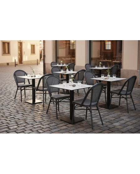 Krzesło Matteo grafitowe