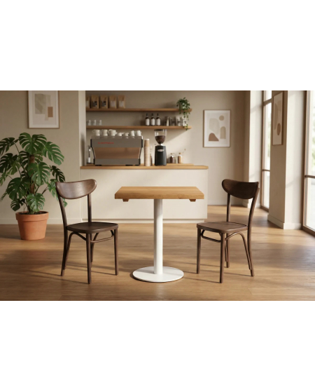 Krzesło drewniane Boomerang orzech