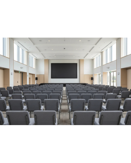 Krzesło Ambassador tapicerowane szare