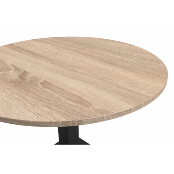 Stolik Alfa R biały blat laminowany 18 mm