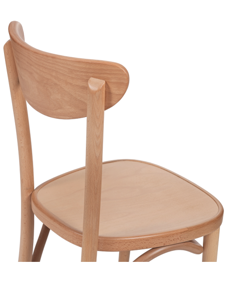Krzesło drewniane Boomerang naturalny