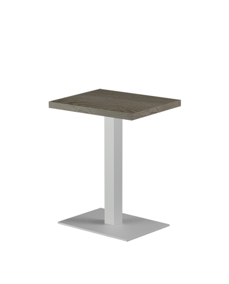 Stolik Alfa 40x55 biały blat laminowany