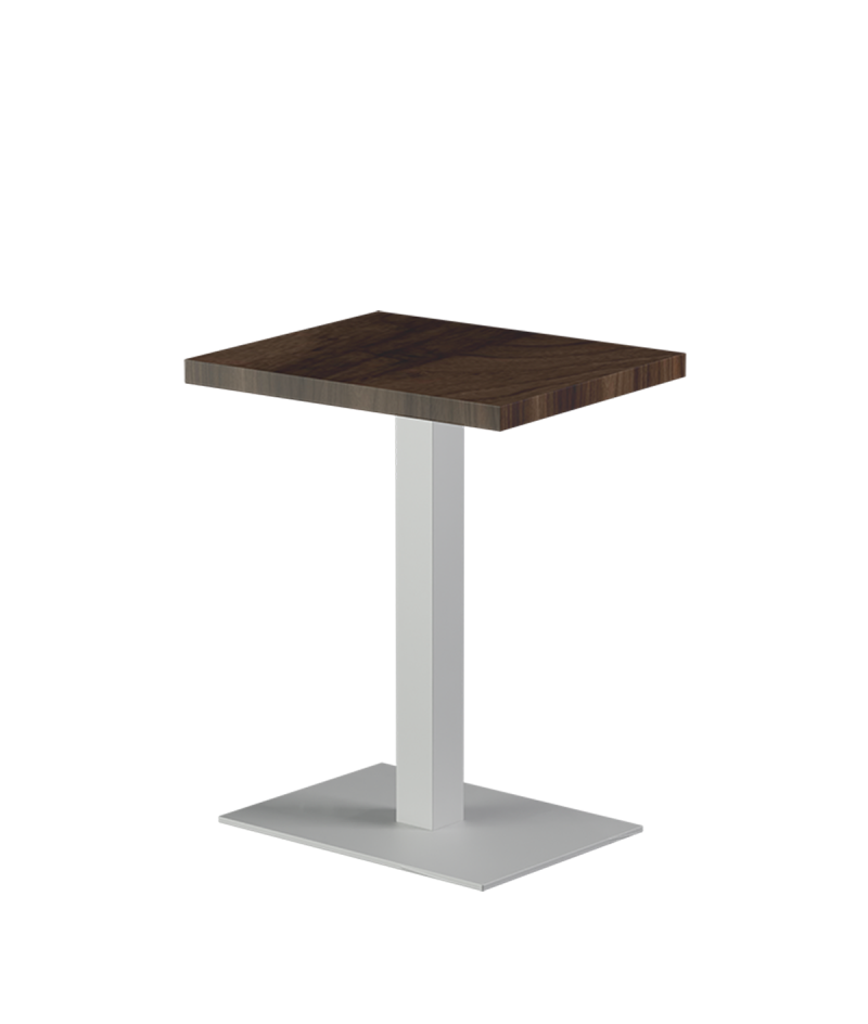 Stolik Alfa 40x55 biały blat laminowany