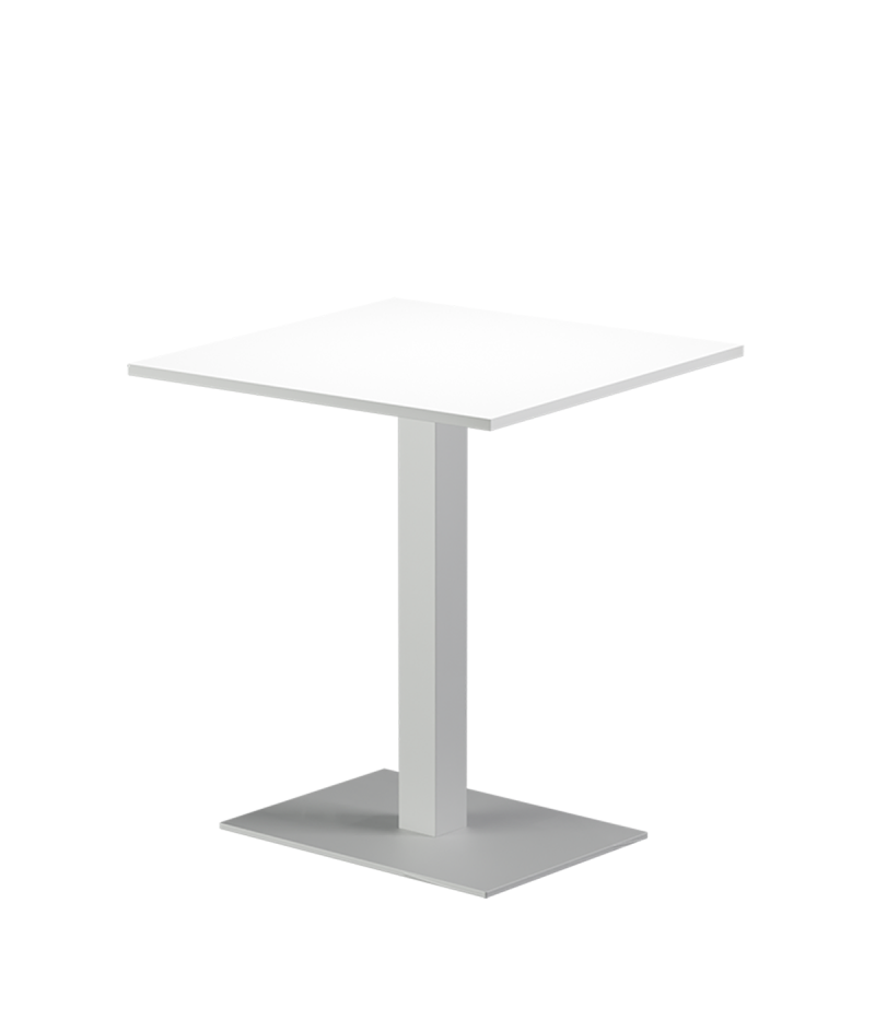 Stolik Alfa 40x55 biały blat laminowany
