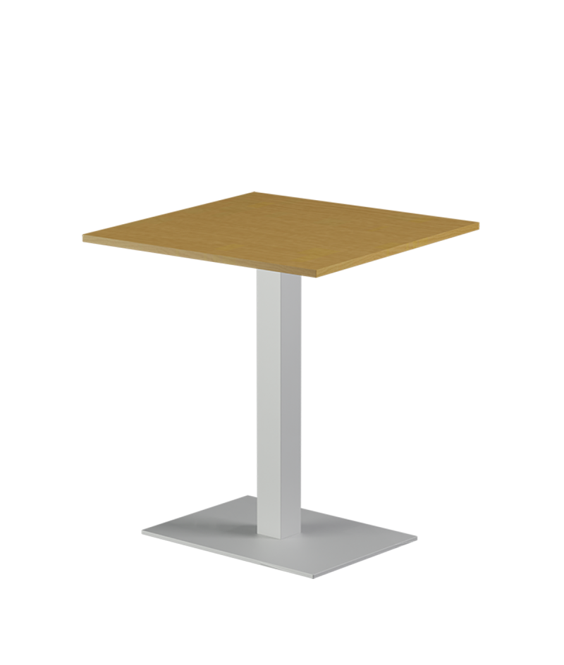 Stolik Alfa 40x55 biały blat laminowany