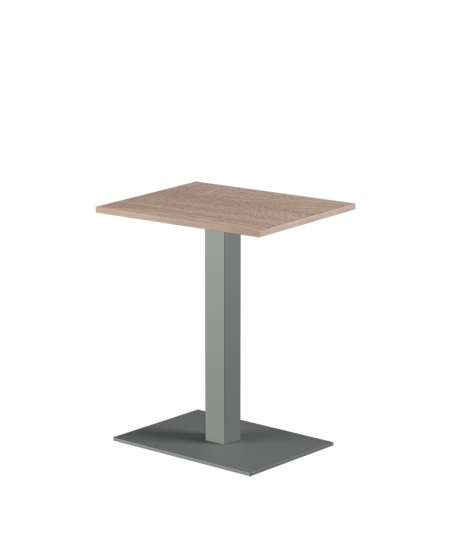 Stolik Alfa 40x55 szary blat laminowany