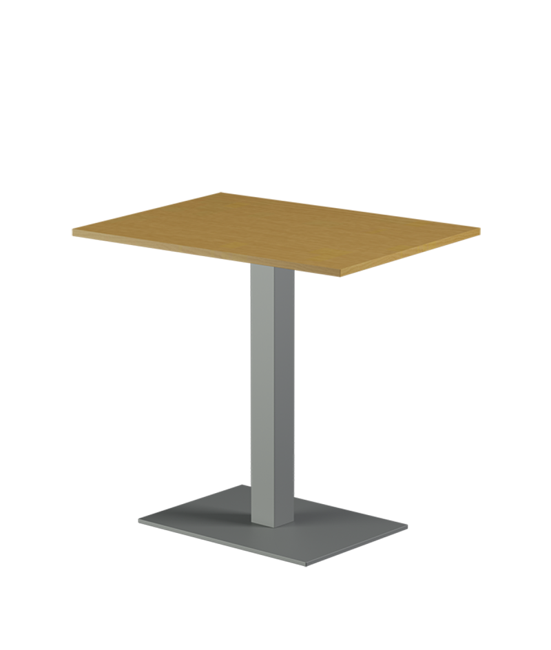 Stolik Alfa 40x55 szary blat laminowany