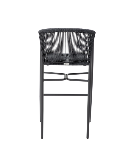 Krzesło Luigi Bar antracytowe