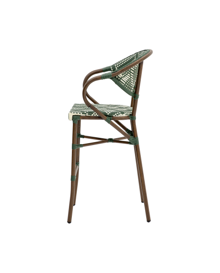 Krzesło Camillo Bar zielone