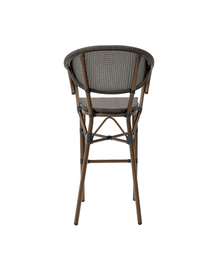 Krzesło Camillo Bar ciemny antracyt