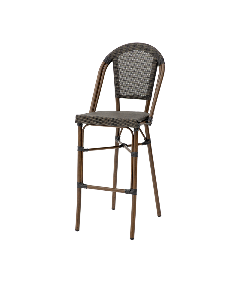 Krzesło Matteo Bar ciemny antracyt