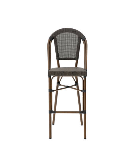 Krzesło Matteo Bar ciemny antracyt