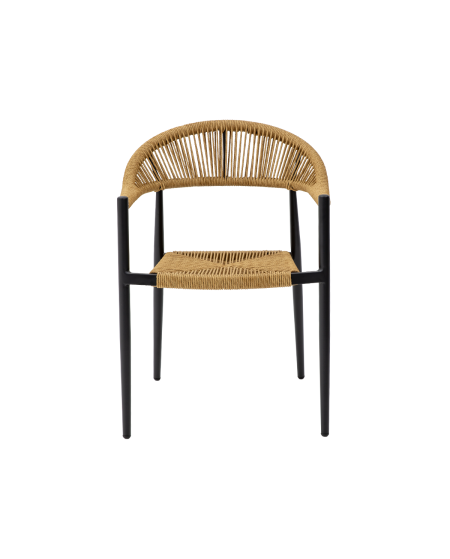 Krzesło Emilio ciemny naturalny