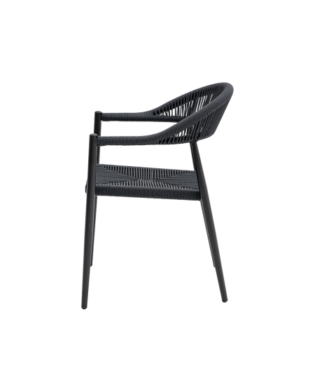 Krzesło Emilio antracytowe