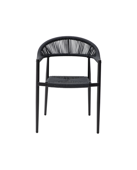 Krzesło Emilio antracytowe