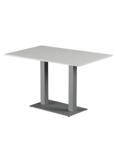 Stolik Alfa Duo szary blat laminowany