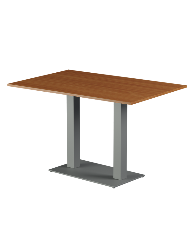 Stolik Alfa Duo szary blat laminowany