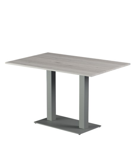 Stolik Alfa Duo szary blat laminowany