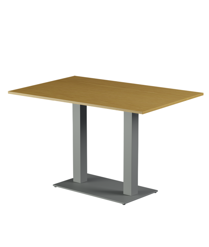 Stolik Alfa Duo szary blat laminowany