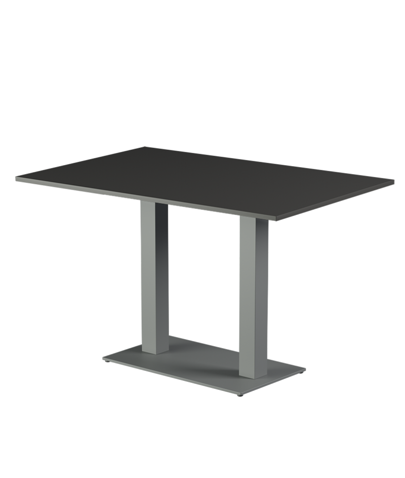 Stolik Alfa Duo szary blat laminowany